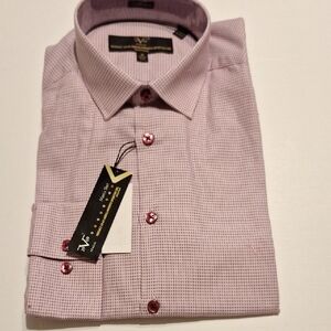 Elegant Lavender Dress Shirt by Ventti